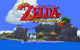 The Legend of Zelda: The Wind Waker Title Screen